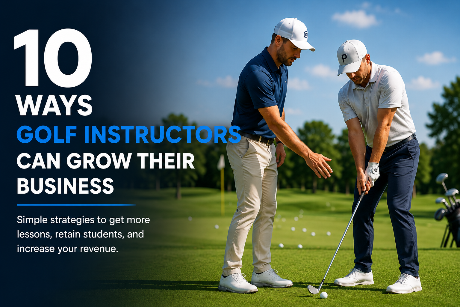 10 Ways Golf Instructors Can Grow Their Business